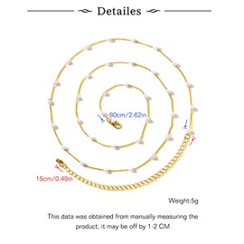 Longita Belly Chain Waist Chain for Women Gold Waist Jewelry for Women Pearl Waist Jewelry Gold Belly Chain Pearl Waist Chain Stomach Chain Jewelry Body Chain Jewelry