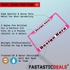 Fastasticdeals Metal Insert License Plate Frame Snowboarder Weatherproof Car Accessories