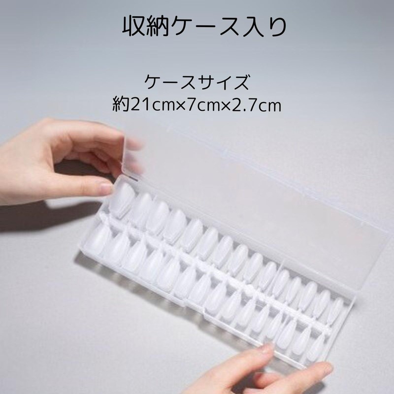 Nail Tips, 240 Pieces, 15 Sizes Set, Clear, Sanded, Nails,