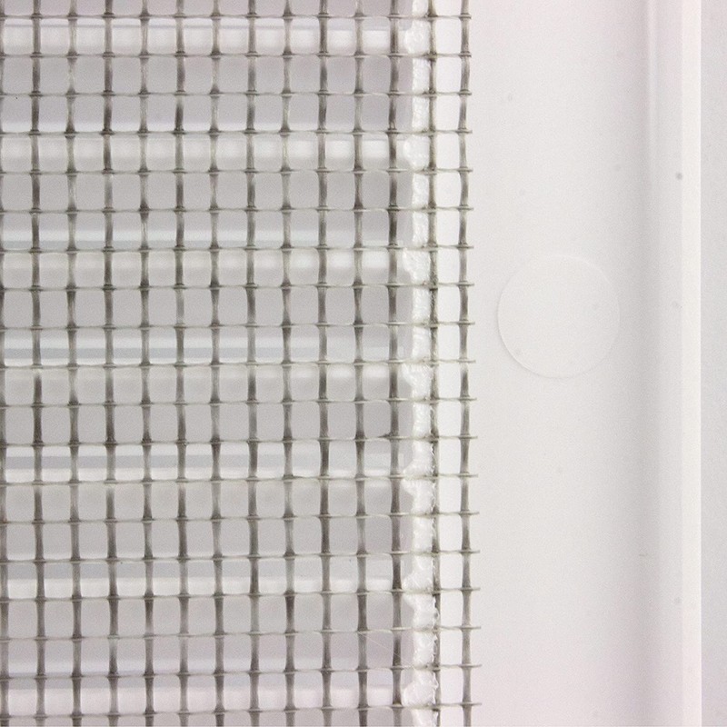 AirTech-UK Air Vent Grille White Plastic Wall Ducting Ventilation Cover