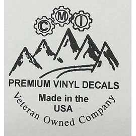 DD170 Thor Inspired Heartbeat Decal Sticker | 7-Inches By 2.6-Inches | Premium Quality White Vinyl