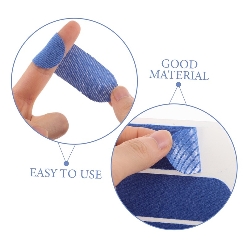 WOONEKY 24sheets Flexible Bowling Finger Tape Strips Comfortable Sports Bandage