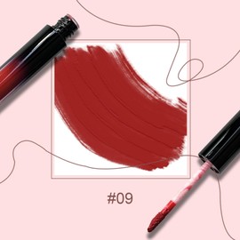 Sunnyvale Liquid Lipstick for Women, Color Stay Long Lasting Warm Brown Matte Lipstick for Latte Makeup, Transferproof & Smudgeproof, 9#