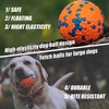 Ling-Luo 2 Pcs Dog Balls Toys for Aggressive Chewers,Indestructible Floating