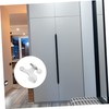 STOBOK Adjustable Head Screw Doorstop Catch Door Zinc Alloy Door