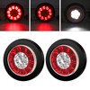 Aoling 12V 24V Round Truck Tail Lamp LED Rear Light