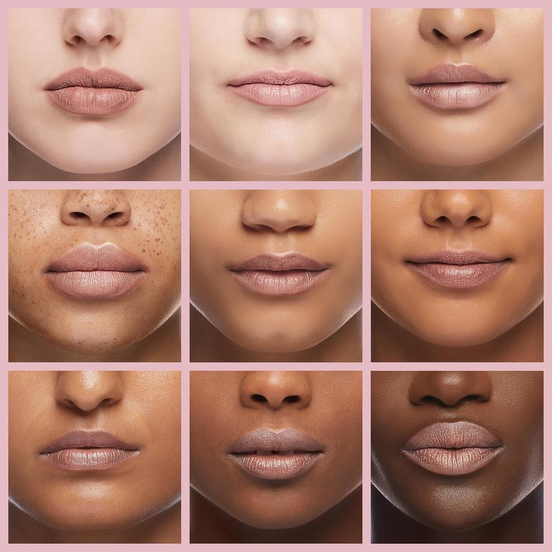 Burt's Bees - Brillo labial hidratante 100% natural, color champán,