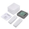 Ankilo Fridge Thermometer, Upgrade Digital Thermometer with 2 Sensors, Freezer