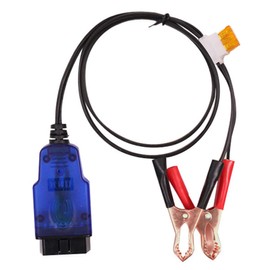 OBD2 - Conector de protección para ahorro de memoria de coche, batería automotriz, protector de apagado, repuesto para vehículo, herramienta de detección de fugas, 12 V, SAE de liberación rápida, adaptador de suministro