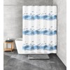 Kleine Wolke showercurtain, Crocus Blue, 120 x 200 cm