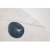 Thirstystone Oval Marble Serving Board with Agate Inlay, White/Blue