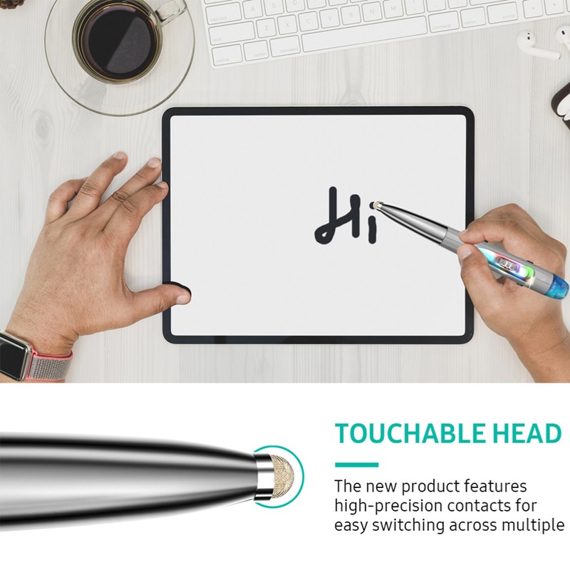 2.4GHz Optical Pen Mouse Left & Right Hands Rechargeable Wireless
