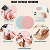 BAOFALI 4 Pcs/Set Stamp Scrubber,Stamp Cleaning Sponge,Ink Removing Tool for