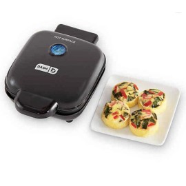 Dash  Egg Bite Maker With 4 Silicone Mold Black Color