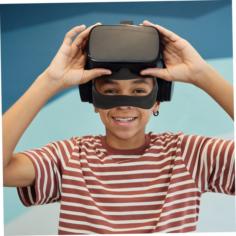 BIUDECO Breathable Adjustable Vr Eye Mask Cover Sweat Guard for
