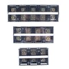 DIANQI 1 Pack Terminal Block, 200A 3 Positions Dual Row