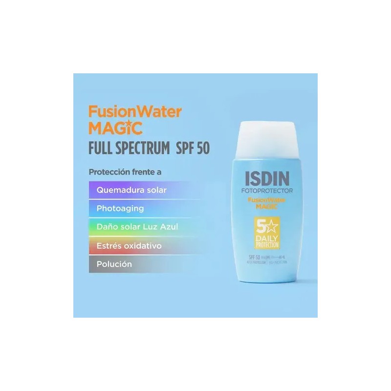 Protector Solar Facial Fusion Water Magic Spf50 Isdin