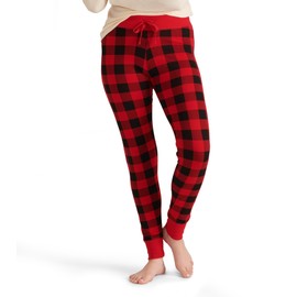 Little Blue House by Hatley Women's Sleepwear Pajama Leggings, Buffalo Plaid, Small
