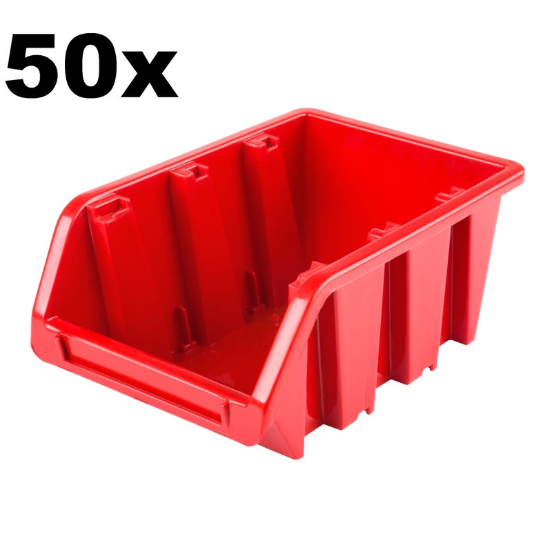 Pack of 50 Stacking Boxes Size 100 x 155 x