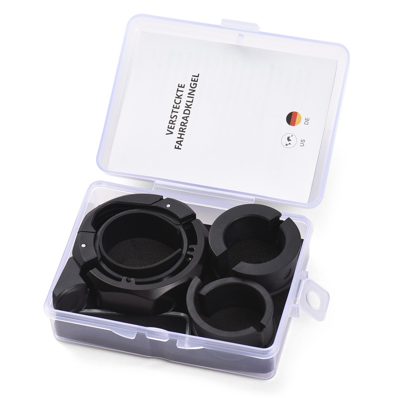 Bike Bell Aluminum Alloy Compact Cycling Ring Bell with Adjustable