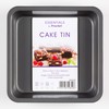 Prochef Essentials Non Stick Square Cake Tin,22 x 22 x