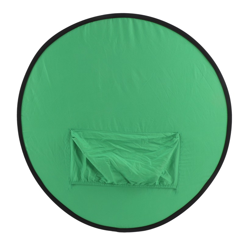 Blue Green 2 in 1 Background Screen Collapsible Portable Chromakey