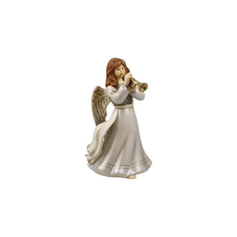 Goebel Angel Figurine Devotional Trumpet Player - Gloria Christmas