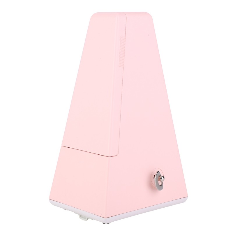 Metronome Metal Mechanical Core Violin Piano Guitar Musical Instrument AccessoriesPink