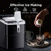 Silonn Ice Maker Countertop, 9 Cubes Ready in 6 Mins,