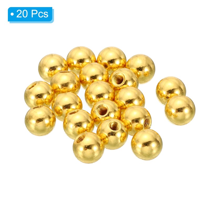 PATIKIL 20pcs M3 x 9mm Ball Nut Knobs for Furniture