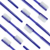 Wellsamed Wellsabrush Pack of 100 Disposable Toothbrushes Impregnated with Toothpaste