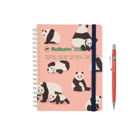[Delfonics Planner 2026 Edition/Starting October 2025] Rollbahn Diary Animal L Schedule Book Monthly (Light Pink)
