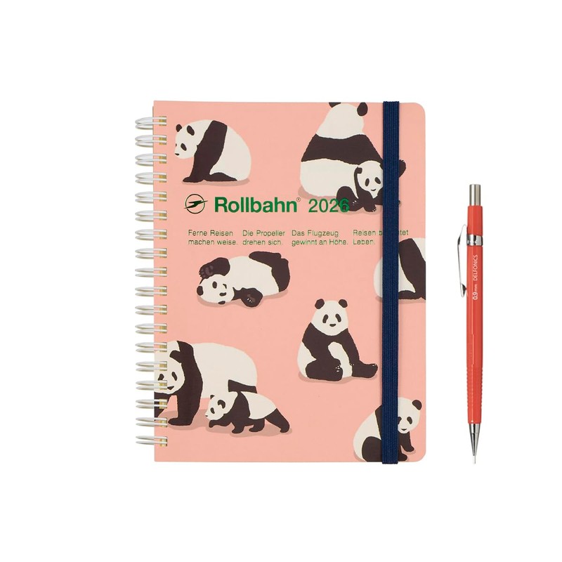[Delfonics Planner 2026 Edition/Starting October 2025] Rollbahn Diary Animal L