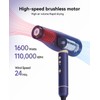CONFU Hair Dryer, Ionic Hair Dryer for Curly Hair with