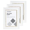 Clay Roberts Photo Picture Frames 6 x 4, White Vintage,