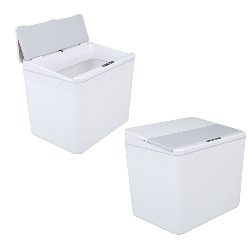 Smart Trash Can 8L Capacity Touchless USB Rechargeable Automatic Induction