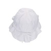 Sterntaler Unisex Children's Linen Children's Hat, White, 41 EU
