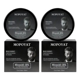 2pcs Balsamo Para Crecer La Barba Al 20%,engrosamiento Y Crecimiento Del Vello De La Barba 300g