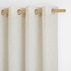 PONY DANCE Linen Curtains, Short, Semi-Transparent Linen Curtain, Boho, Set