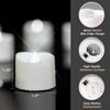 Homemory LED Tea Lights with Built-in Timer, Pack of 12