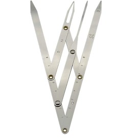 KAMILLEE Eyebrow Stencil Ruler Stainless Steel Eyebrow Ruler Tattoo Ruler with Flexible Removable Reusable for Eyebrow Makeup Caliper Measure Stencil Shaper Ruler Golden Ratio Stencil