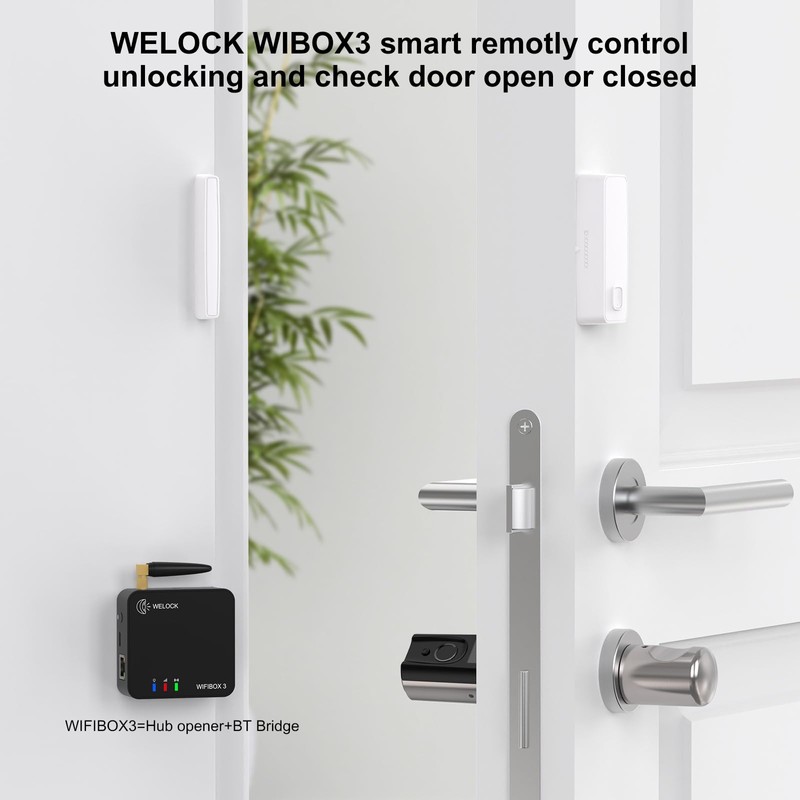 WELOCK WIFIBOX 3 Bluetooth Network Management,App Remote Control,Supports Alexa,Intelligent Bridge