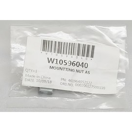 W10107810 Microwave Oven Top Mount Nut Assembly - New - Genuine OEM - AM 3-3-7 - EA240528