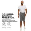 5 Pack: Men's Dry-Fit Sweat Resistant Active Athletic Performance Shorts,