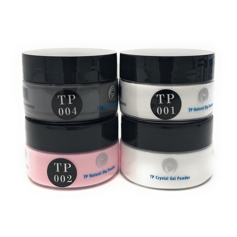 French Manicure dipping starter kit plus black powder. 1 oz.