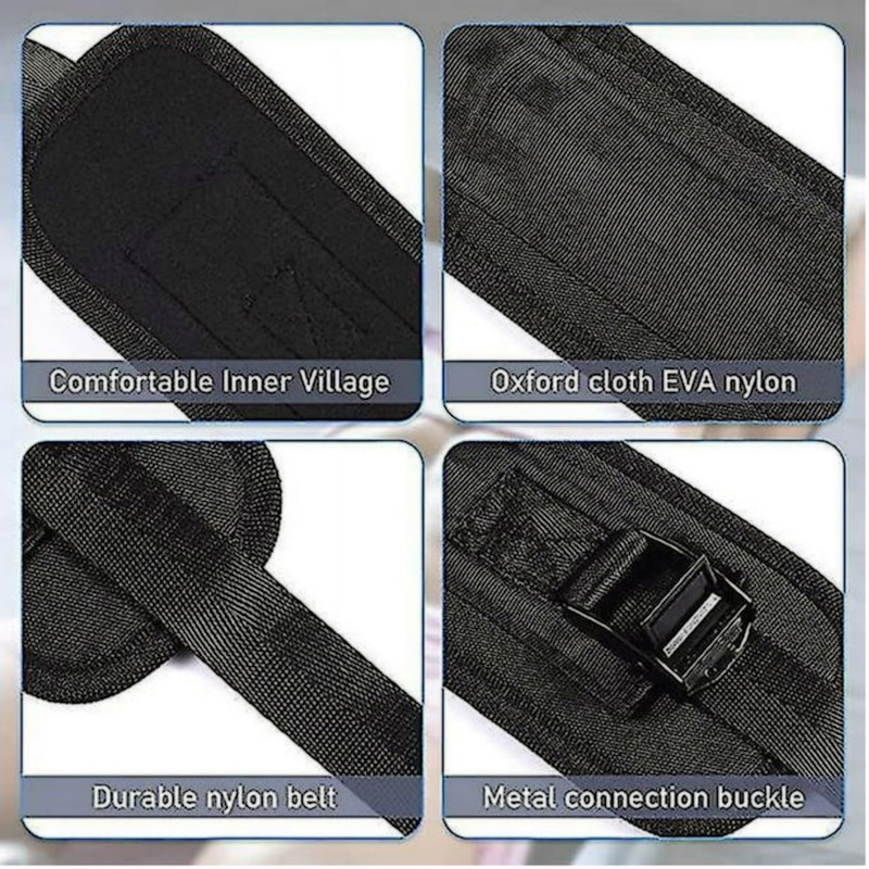 Hip Thrust Belt for Glutes Workout - Adjustable Dumbbell Weight