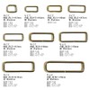 Nippon String Button Trading Square Kang, Width 0.8 inches (21