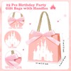 Sinload 25 Sets Small Princess Castle Party Favor Bags with