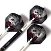 CUESOUL Dragon Deluxe Brass Steel Tip Darts Pack,21 Grams F2304-L