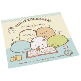 Skater KB4 Children's Bento Cloth, Sumikko Gurashi, Obenkyo, 16.9 x 16.9 inches (43 x 43 cm), Made in Japan